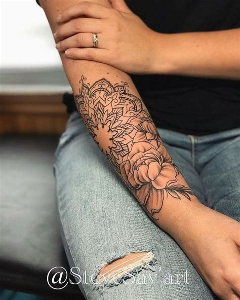Mandala Arm Tattoo Tattoo Designs For Women