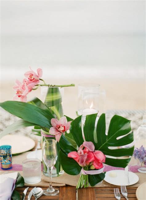50 Green Tropical Leaves Wedding Ideas Page 6 Hi Miss Puff