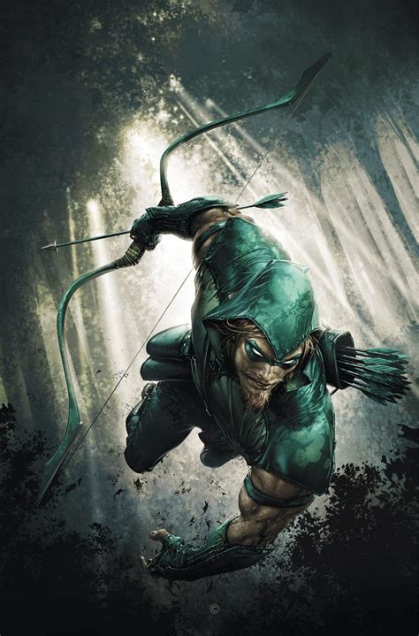 The Emerald Archer Green Arrow By Clayton Crain Green Arrow Arrow
