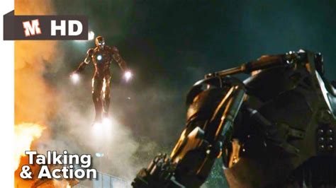 Iron Man Hindi Iron Man Vs Iron Monger Scene Youtube