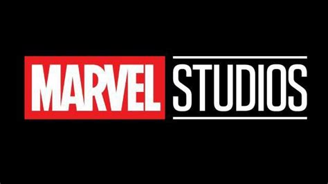 The Logo For Marvel Studios Which Is Black With Red And White Letters