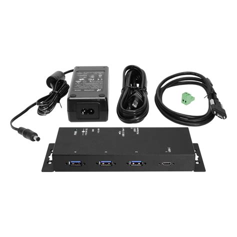 4 Port Usb 32 Gen 1 Type C Power Delivery Hub W Esd Surge Protection