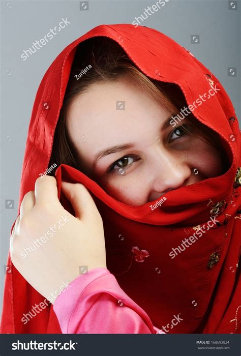 Young Beautiful Muslim Girl Portrait Stock Photo 168693824 Shutterstock