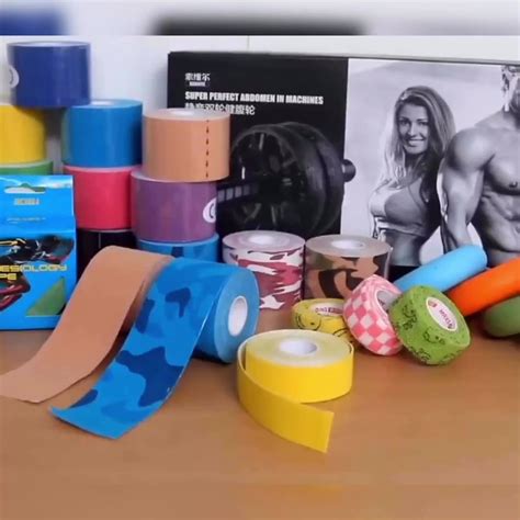 15 Colours Kinesiology Tape Muscle Bandage Sports Cotton Elastic