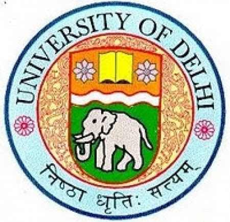 File delhi university s official logo png wikimedia commons. DU has more ad hoc teachers than permanent ones