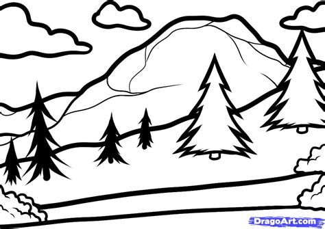 Subscribe to my channel to get more drawing videos.▽ visit to my channel :➞. How to Draw a Landscape for Kids, Step by Step, Landscapes ...