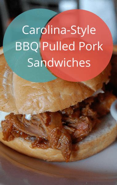 The Chew Carolina Style Bbq Pulled Pork Sandwiches