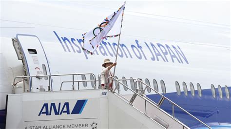 That is scheduled to take. Olympic flag arrives in Tokyo for 2020 Games