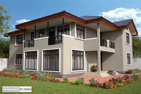 5 Bedroom House Design Id 25602 House Plans By Maramani