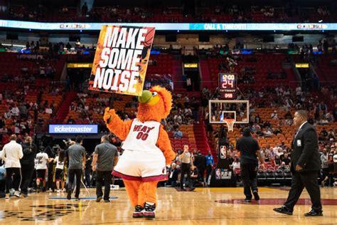 Prayers Are Pouring In For The Miami Heat Mascot On Sunday The Spun