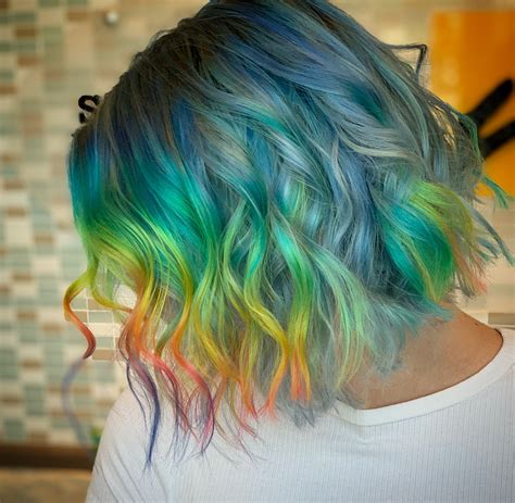 Rainbow Hair Hair Styles Hair Pastel Hair