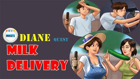 Summertimesaga V 017 Diane Milk Delivery Youtube