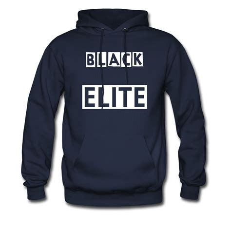 Black Elite Hoodie Ebay