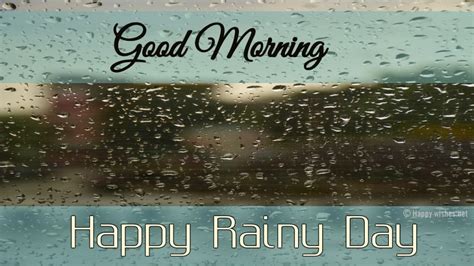 Good Morning Wishes In Rain
