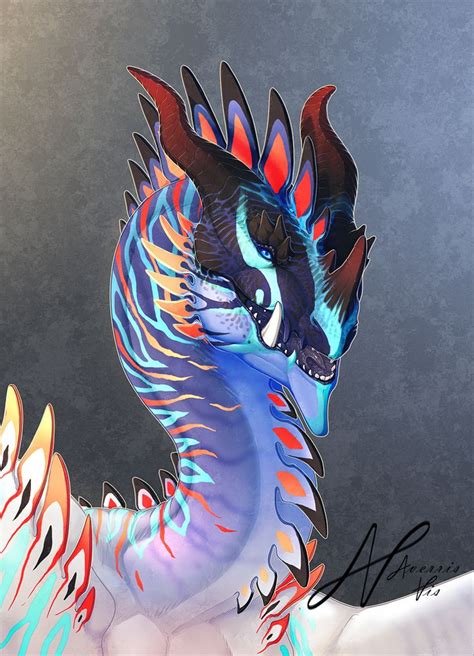 Dragon Design 005 Portrait By Averrisvis On Deviantart Fantasy