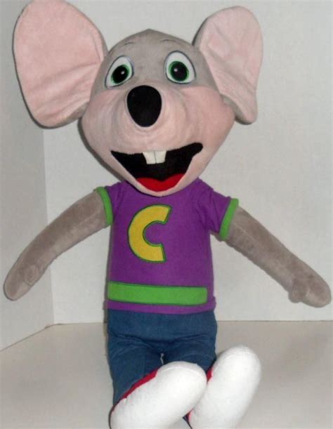 Huge Chuck E Cheese Mouse Large Mascot 32 Big Plush Stuffed Doll Toy