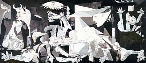 Guernica 'guernica' was painted by the cubist spanish painter, pablo picasso in 1937. Pablo Picasso Guernica tablosu 1937 tarihli - istanbul ...