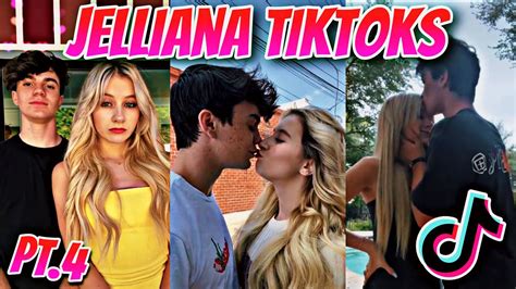 All Jelliana Tiktoks Part 4 ️ Elliana Walmsley And Jentzen Ramirez Youtube