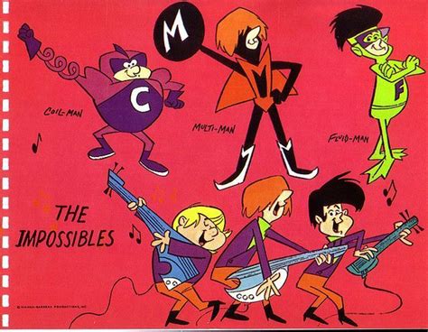 The Impossibles Old Cartoon Movies Vintage Cartoon Hanna Barbera