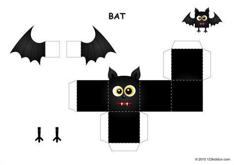 Halloween Papercraft Halloween Bat Papercraft Printable Papercrafts