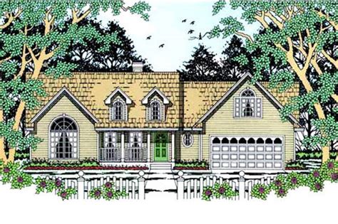 Country Style House Plan 3 Beds 2 Baths 1413 Sqft Plan 42 392