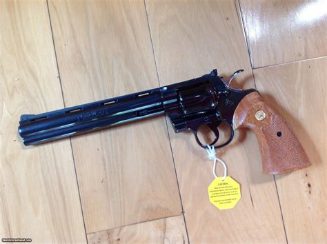 Colt Python 357 Magnum 8 Royal Blue Mfg 1980 Like New In
