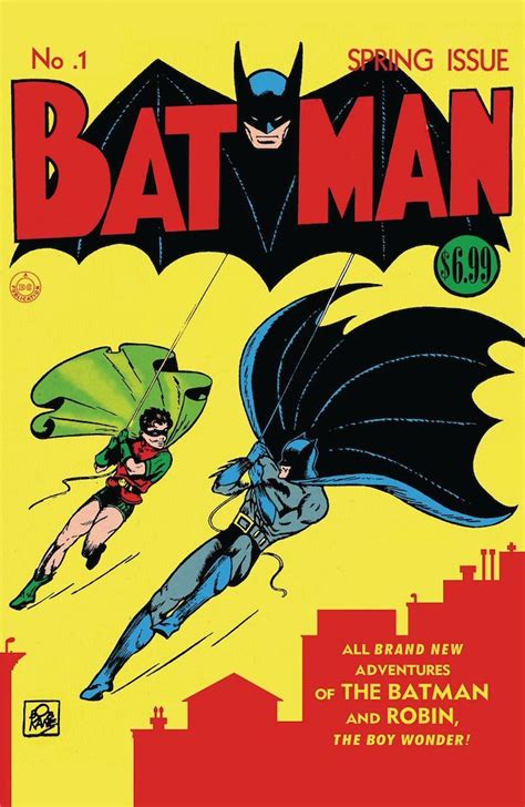 Batman Facsimile Edition Dc Comics