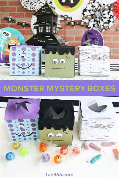 Make These Spooky Mystery Boxes To Keep Kids Busy During A Halloween