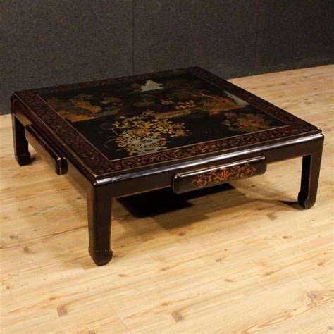 We offer an interesting and exquisite collection of fine chinese lacquer coffee tables, ming tables, sofa tables, as well as european chaise lounges, dining chairs, and parlor chairs. 20th Century Lacquered Wood Chinese Coffee Table, 1980 at ...