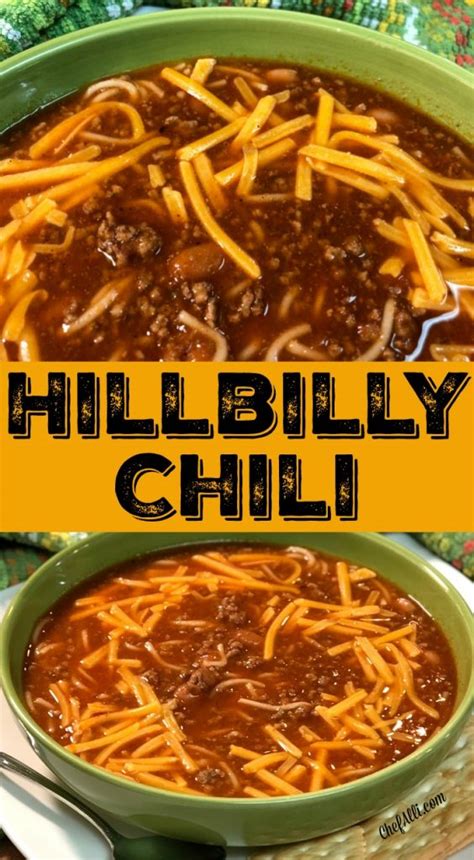 Hillbilly Chili And Cinnamon Rolls Will Warm You Up Chef Alli