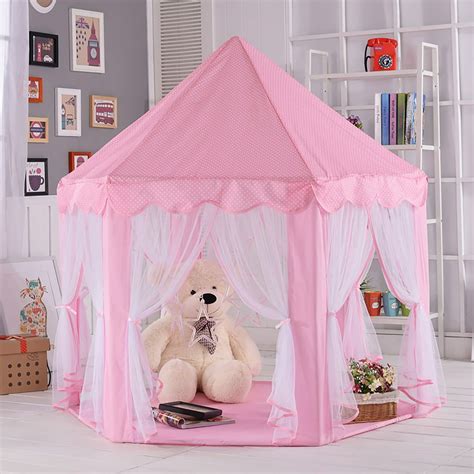 Tents For Girls Outdoor Indoor Portable Folding Princess Castle Tent