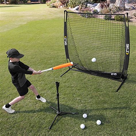 Sklz Portable Baseball And Softball Hitting Net With Vault 5 X 5 Feet
