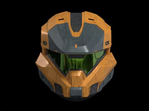 Halo Infinite Mk Vii Cavallino Helmet 3d Print File Etsy