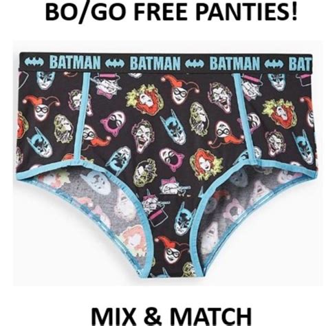 Torrid Intimates Sleepwear Bogo Free Nwt Torrid Panty Dc Comics Batman Villains Joker