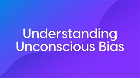 Understanding Unconscious Bias Course Trailer Youtube