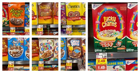 Get Great Prices On General Mills Cereals Just 099 Each At Kroger