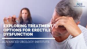 Erectile Dysfunction Advanced Urology Institute