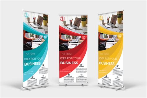 Roll Up Banner On Behance