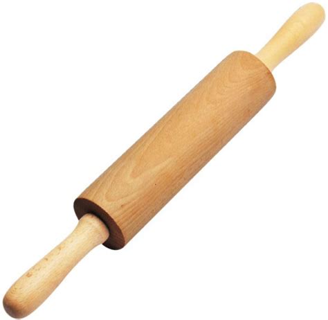Koulang Classic Wood Rolling Pin 18 Inch Wood Rolling Pin With