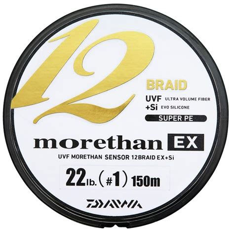 ダイワ UVF モアザンセンサー 12ブレイドEXSi 150m 0 6号 12本組PEライン DAIWA MORETHAN SENSOR