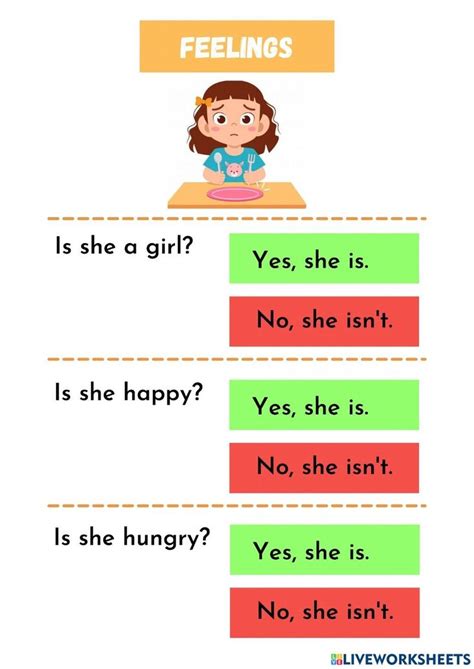 Yes She Is No She Isnt Worksheet English As A Second Language