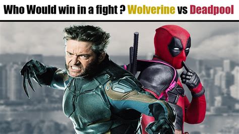 Who Would Win In A Fight Wolverine Vs Deadpool Marvel Memes 142