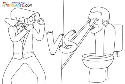 Dibujos De Skibidi Toilet Para Colorear
