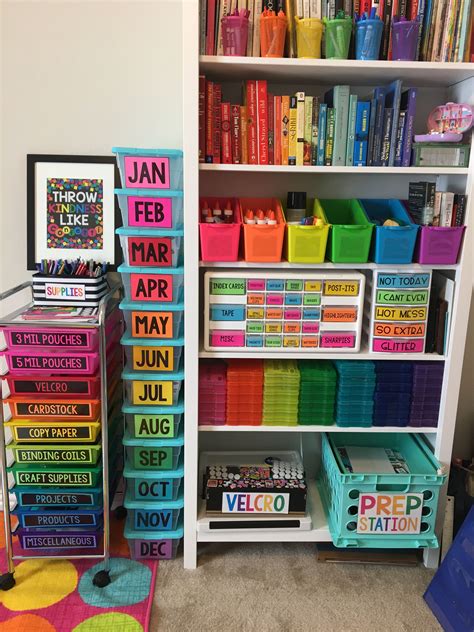 Organization Ideas For Classroom Or Home Office Decor