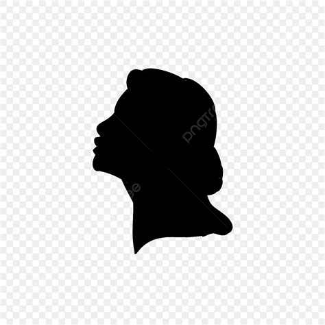 Woman Face Profile Silhouette Vector Png Woman Face Profile Silhouette