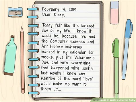 5 Ways To Write A Journal Entry Wikihow