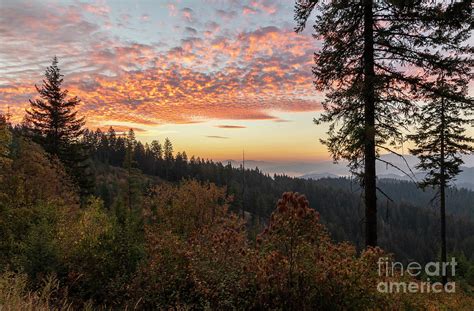 Sunrise In The Coeur D Alenes Photograph By Idaho Scenic Images Linda Lantzy Fine Art America