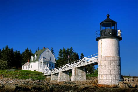 Postcard From Marshall Point Lighthouse Photograph By Olivier Le