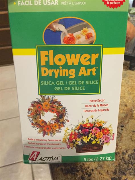 Then make sure to have your flowers stem cut short and place it upright into the silica gel make sure it stands up right like that. Flower Drying Silica Gel - complete tutorial for drying ...