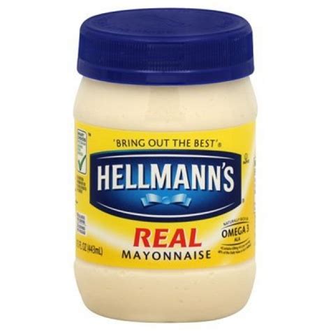 Hellmanns Real Mayonnaise 15 Ounce Jar Pack Of 2